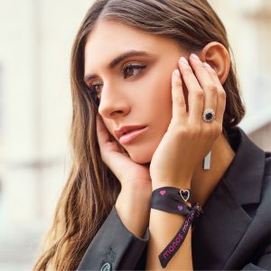 BRACCIALE FASHION black