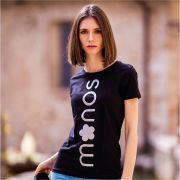 Monogram t-shirt black pure