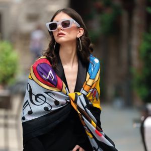 pashmina jazz party grey